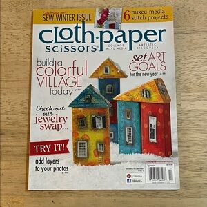 Cloth Paper Scissors Magazine November/December 2013